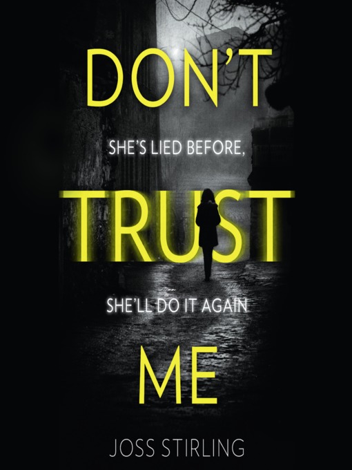 Cover image for Don't Trust Me
